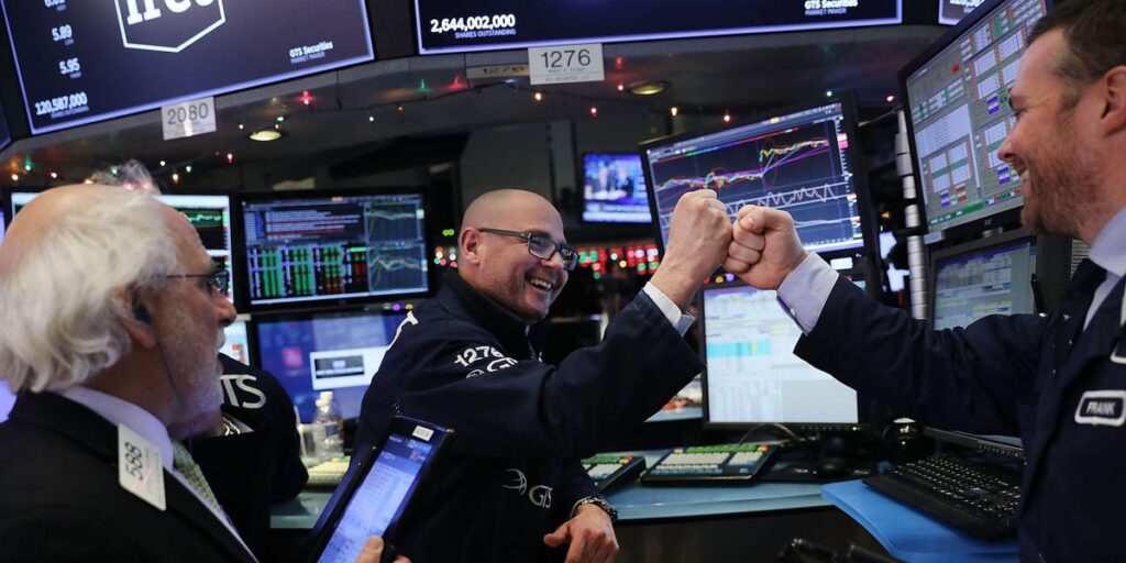 Stock Market Today: Stocks Hit Records Amid Fedspeak, Tesla Spike