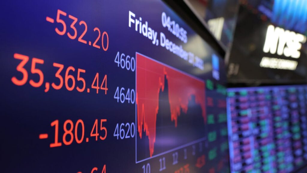Stock market shrugs off Democrats' switch from Biden to Harris