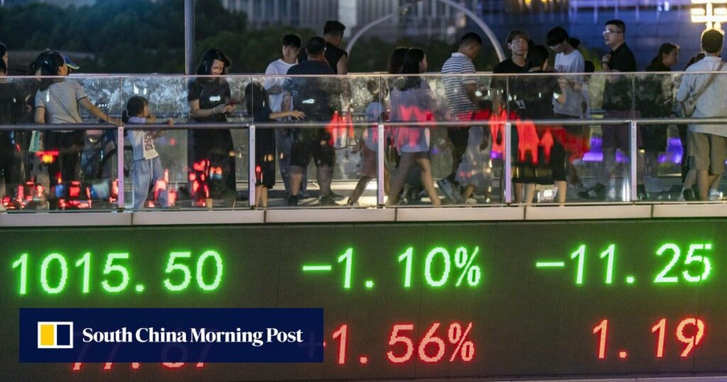 China’s stock market turnover sinks to 4-year low as investors fret over stimulus