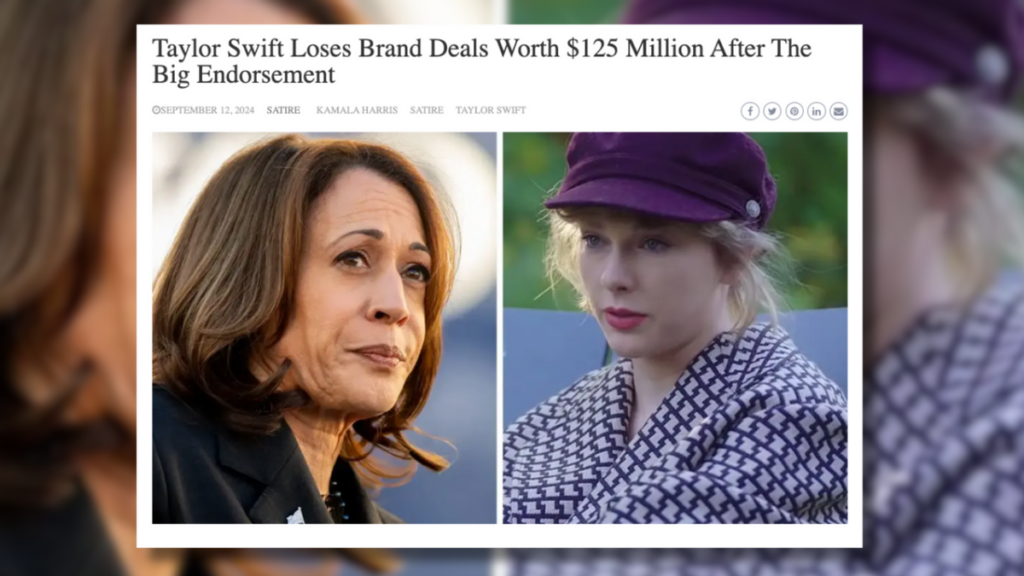 Taylor Swift Lost $125M in Brand Deals for 'Big Endorsement'?
