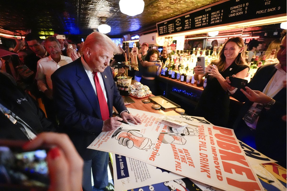 Donald Trump Pubkey
