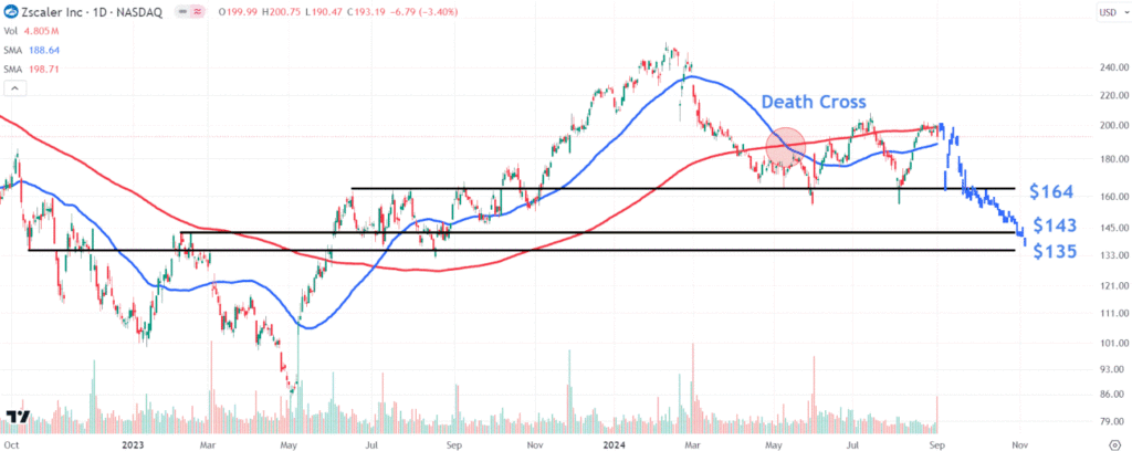 Watch These Zscaler Price Levels as Stock Plunges After Profit Outlook Disappoints