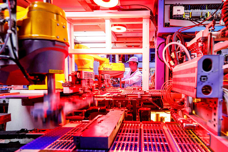 China’s economy softened last month, lags demand