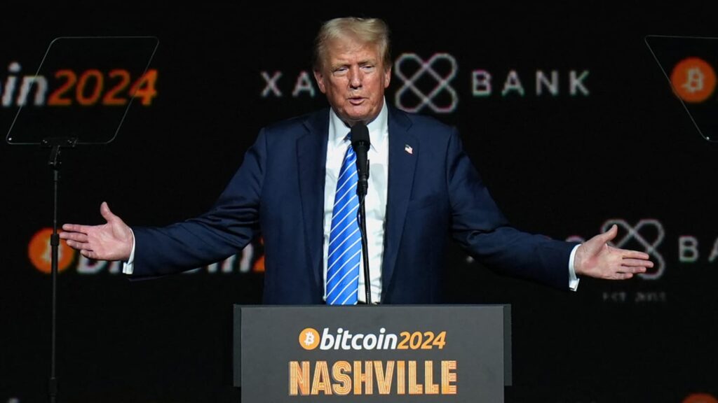 Trump Barely Mentions Crypto During Cryptocurrency Interview