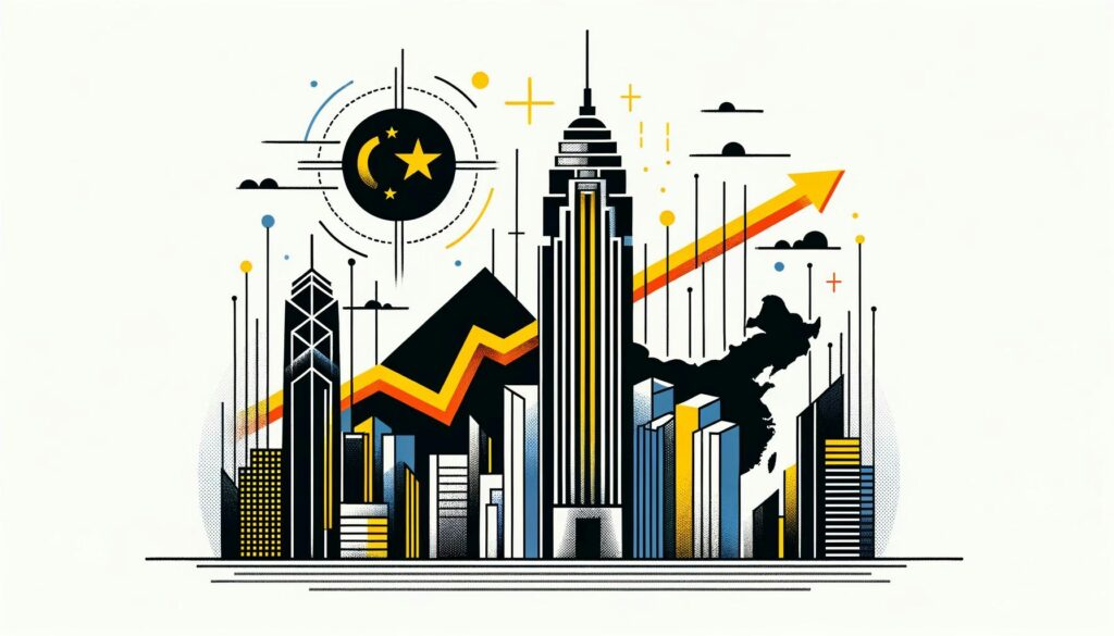 China And Hong Kong Stocks Climb As Property Sector Gains