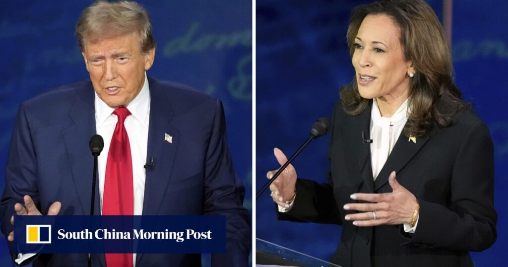US election adds to pall over Chinese stocks as Harris and Trump strike harsh tones