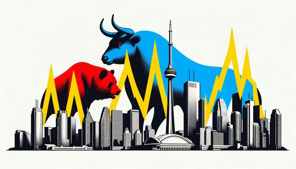 Toronto Stock Exchange Faces Drop Despite Gaining Streak