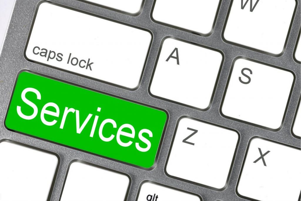 The services activity has slowed in the Eurozone