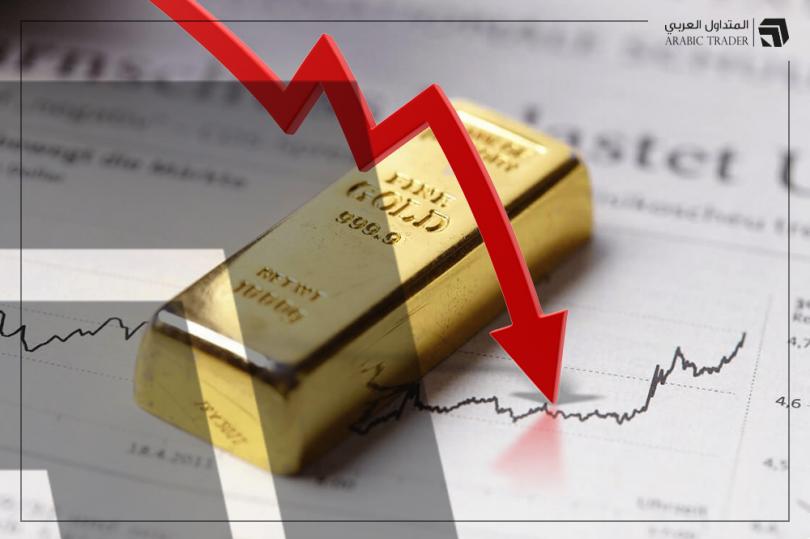 A strong decline in gold prices during the first sessions of the week.