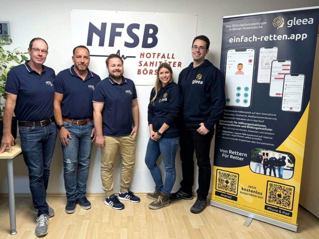 „Einfach Retten“-App für Mitarbeitende der Notfallsanitäter-Börse