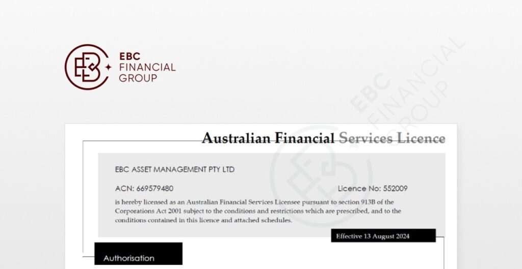 EBC Financial adds second Australia ASIC license for Asset Management