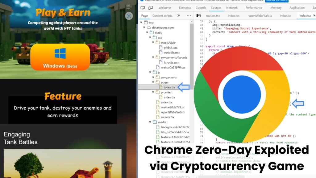 Lazarus APT Hackers Exploit Chrome Zero-Day via Cryptocurrency Game