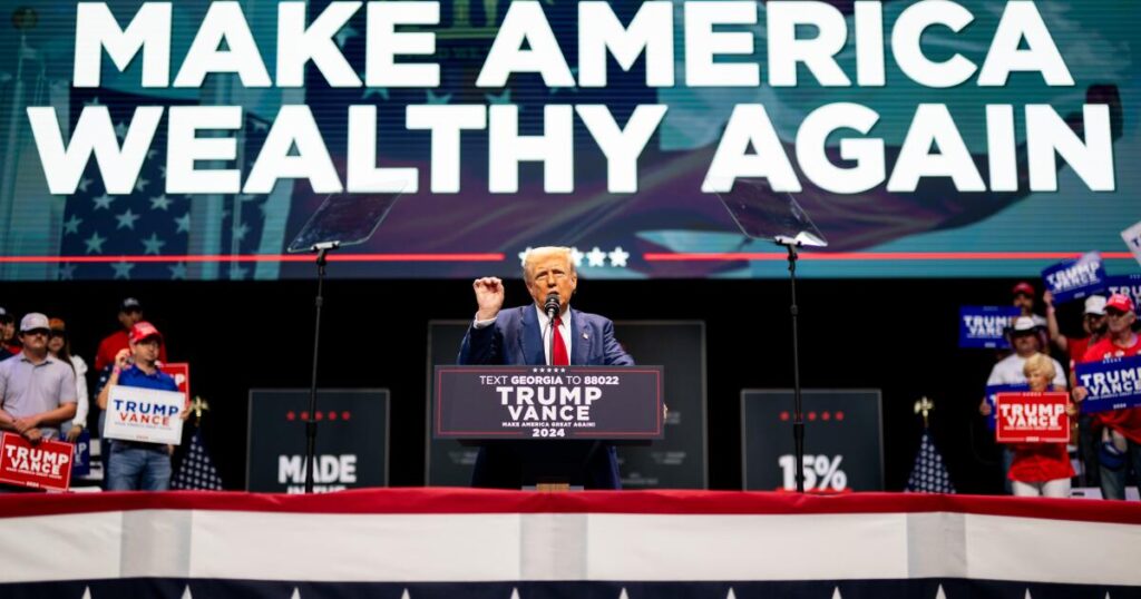 U.S. stocks soar as Trump's victory is met with investor enthusiasm