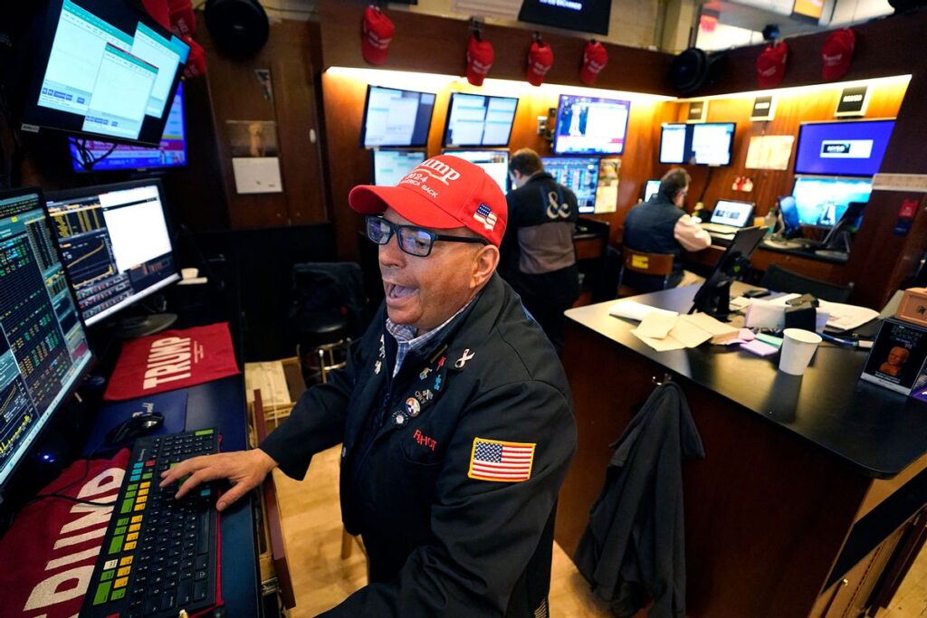 The stock market is riding a "red wave" with policy risks, analysts say