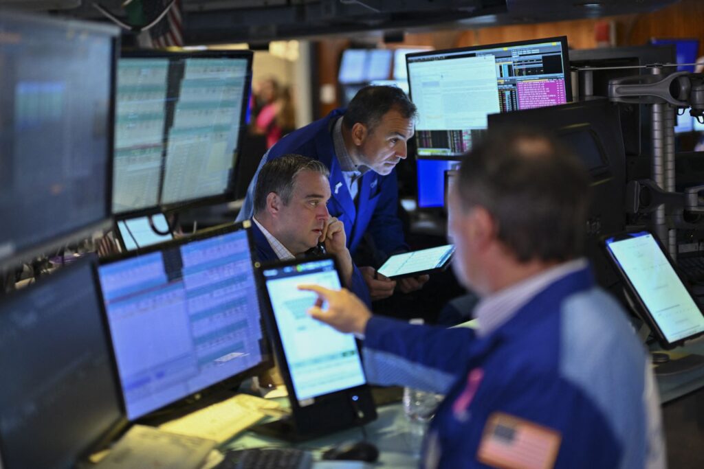 Stocks Mixed as Investors Digest Earnings, Geopolitical News; Nvidia Rises Ahead of Results; Bitcoin Hits Record High