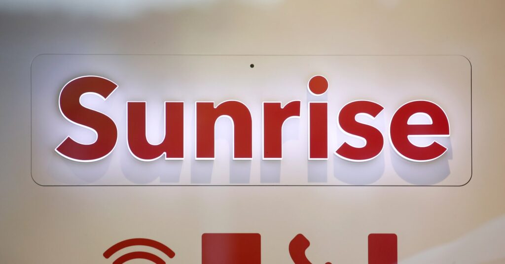 Sunrise shares fall on return to Swiss stock market