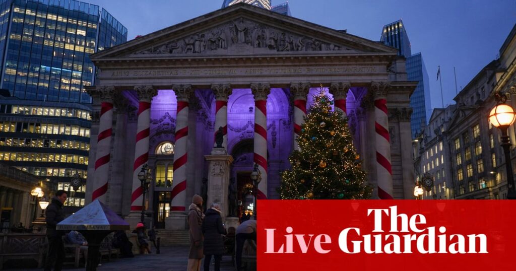 Car industry welcomes UK review of electric car targets; stock market investors hope for Santa rally – business live | Business